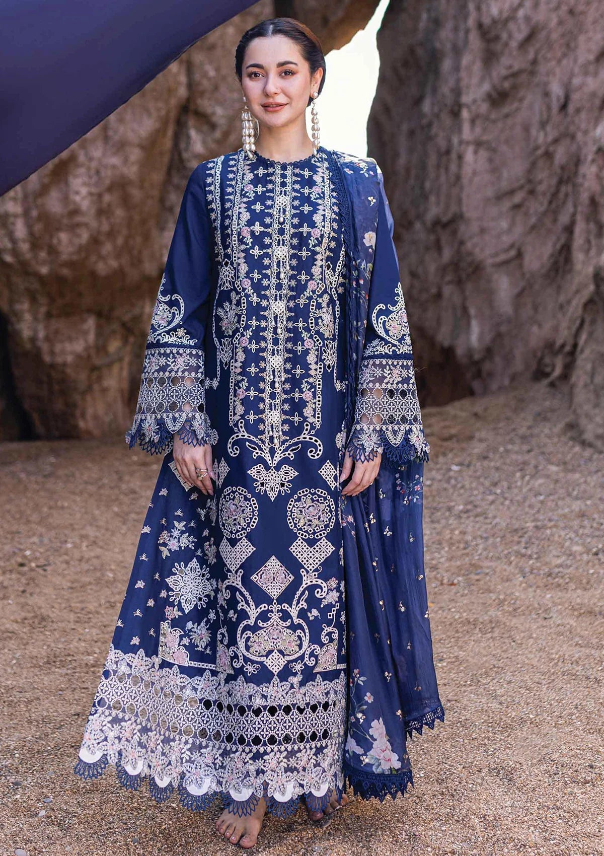 Lawn Collection - Qalamkar - Sahil Kinare - FP#06 - Miray