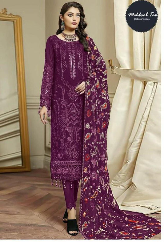 Mah-E-Rooh 4110 Colours By Fashid Wholesale 4110-A To 4110-F Series